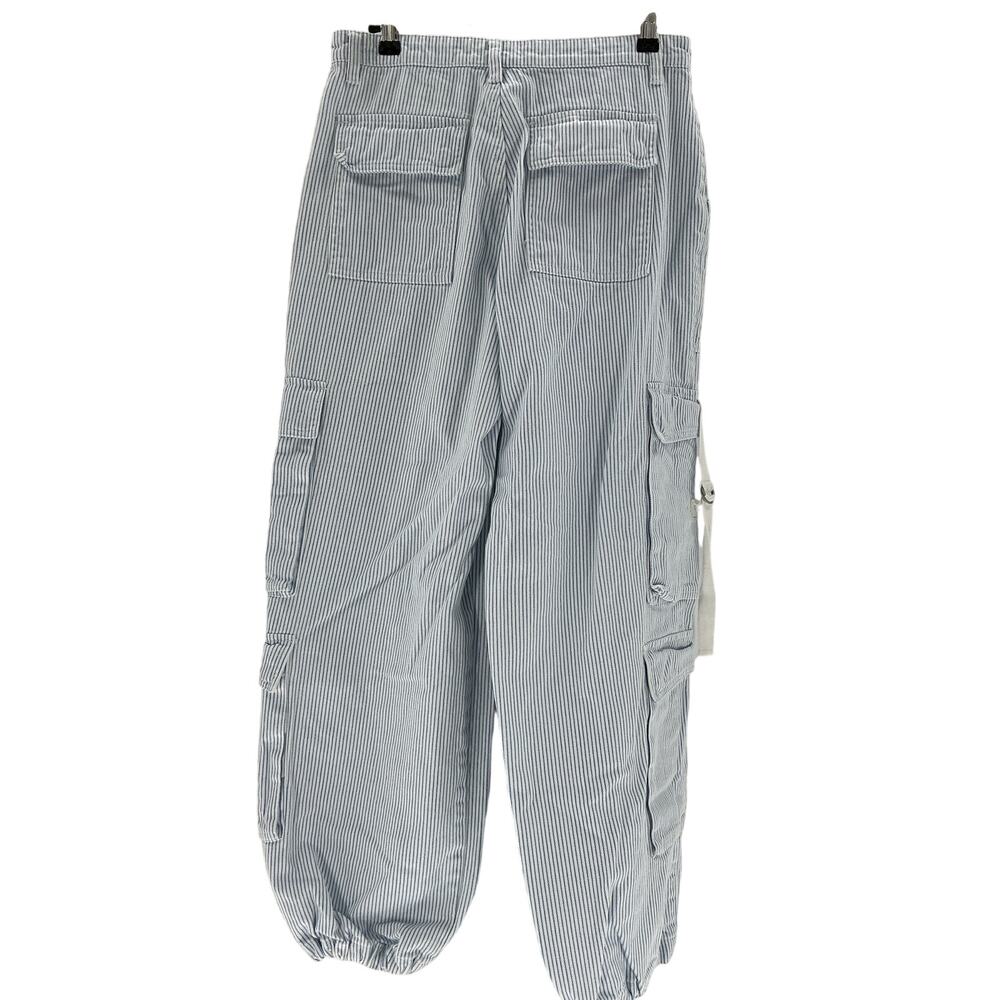 Blank Nyc Blue Cotton Joggers Size 27 - Picture 3 of 4